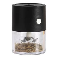 Electric Herb Grinder USB Rechargeable - Black - Portable, Automatic