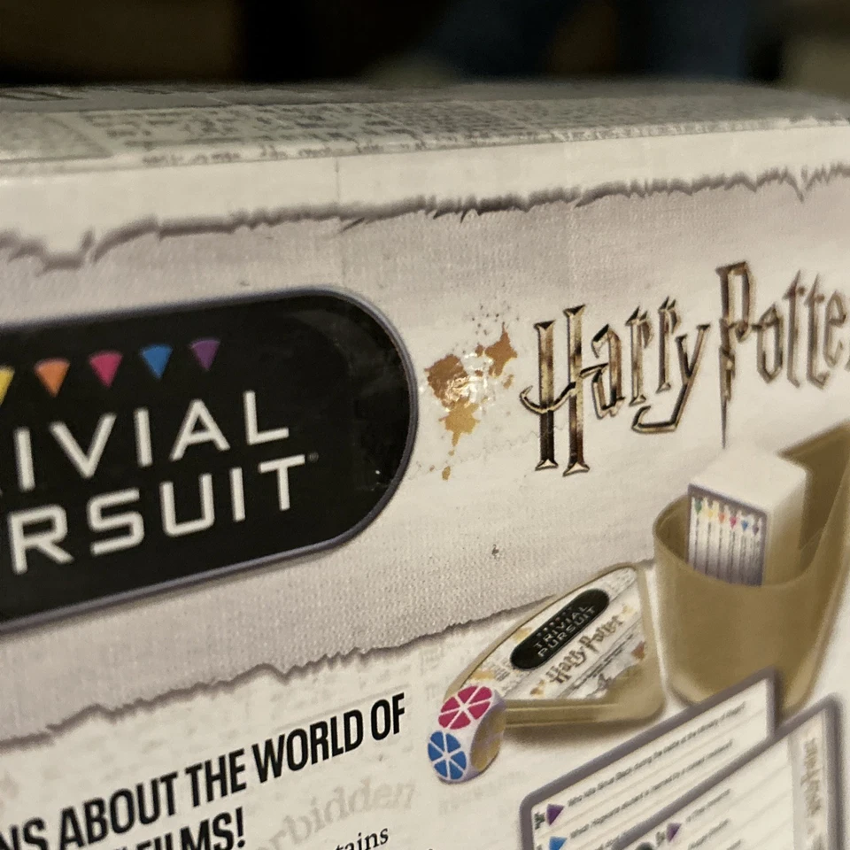 Hasbro Gaming Wizarding World Harry Potter Trivial Pursuit Trivia Game Brand New - Image 3 of 3