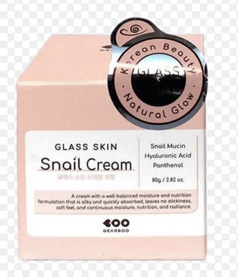 Korean Dearboo Glass Skin Snail Cream 2.82oz K Beauty Luminous Skin