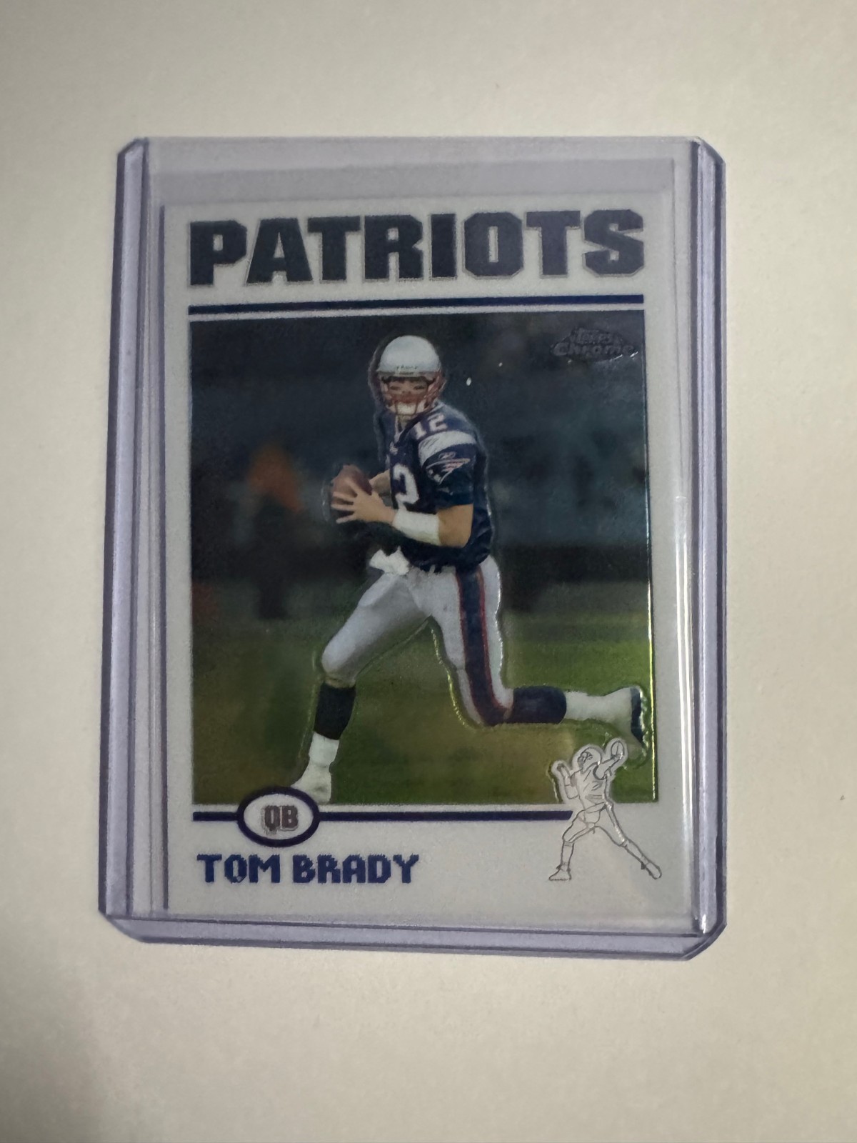 2004 Topps Chrome - Tom Brady #125