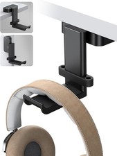 360  Headphone Stand Clamp Hanger with Cable Organizer for Gaming Headsets