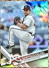 2017 Topps Chrome BARTOLO COLON Refractor #33