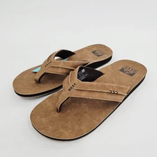 Reef Marbea SL Flip Flop Sandals Mens Size 10 Tan Summer Beach Comfortable NEW