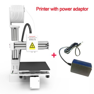 3D Printer Entry Level Compatible with PLA TPU 1.75Mm Filament Include Power Ada