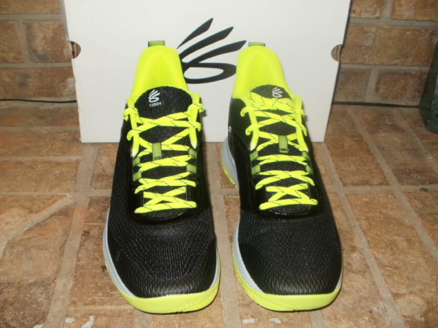 Size 10.5 - Under Armour Curry 3Z6 Black Green for sale