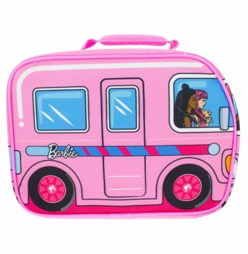 Barbie Van geformte Thermoskanne Thermo Brotdose rosa - Bild 2 von 8
