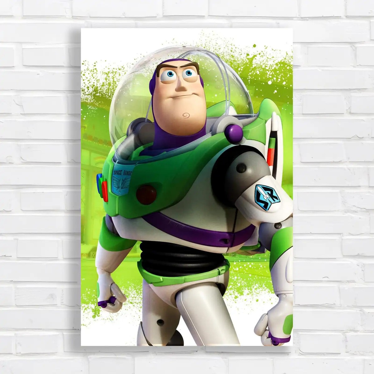 Buzz Lightyear Space Ranger Canvas Print Large Picture Wall Art