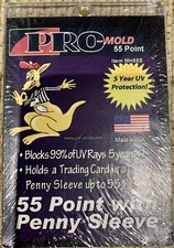 Pro-Mold One-Touch 55pt Point Magnetic Card Holder with Penny Sleeve