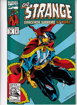 DOCTOR STRANGE, SORCERER SUPREME Vol. 1 #49 January 1993  - Dr. Strange