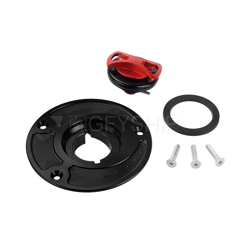 Twist Off Fuel Tank Cap For 2004-2009 Suzuki GSXR 600/750 Black Keyless Twist Off Fuel Tank Cap For 2004-2009 Suzuki GSXR 600/750 Black Keyless