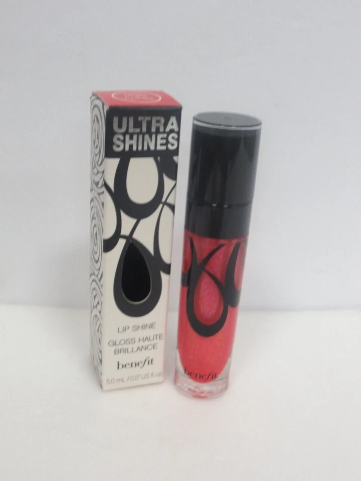 BENEFIT ULTRA SHINES LIP SHINE BACK TO THE FUCHSIA 0.17 OZ BOXED *LOT OF 4* - Image 2 of 4