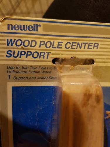 Wooden pole centre support - Picture 2 of 3
