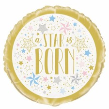 18" A Star is Born Balloon, A Star is Born Baby Shower, Twinkle Twinkle Birthday