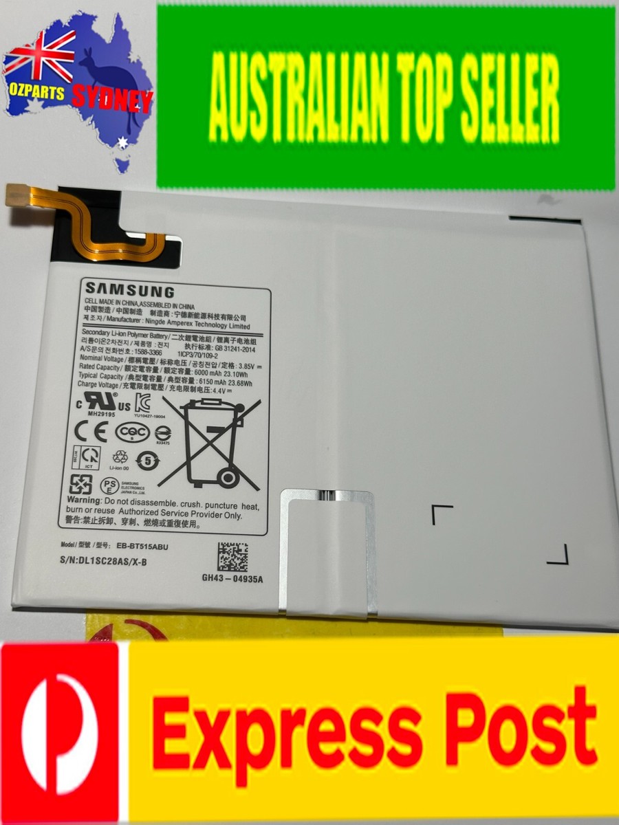 ORIGINAL Samsung Tab A 10.1, SM-T510, T515 Li-ion Battery, EB