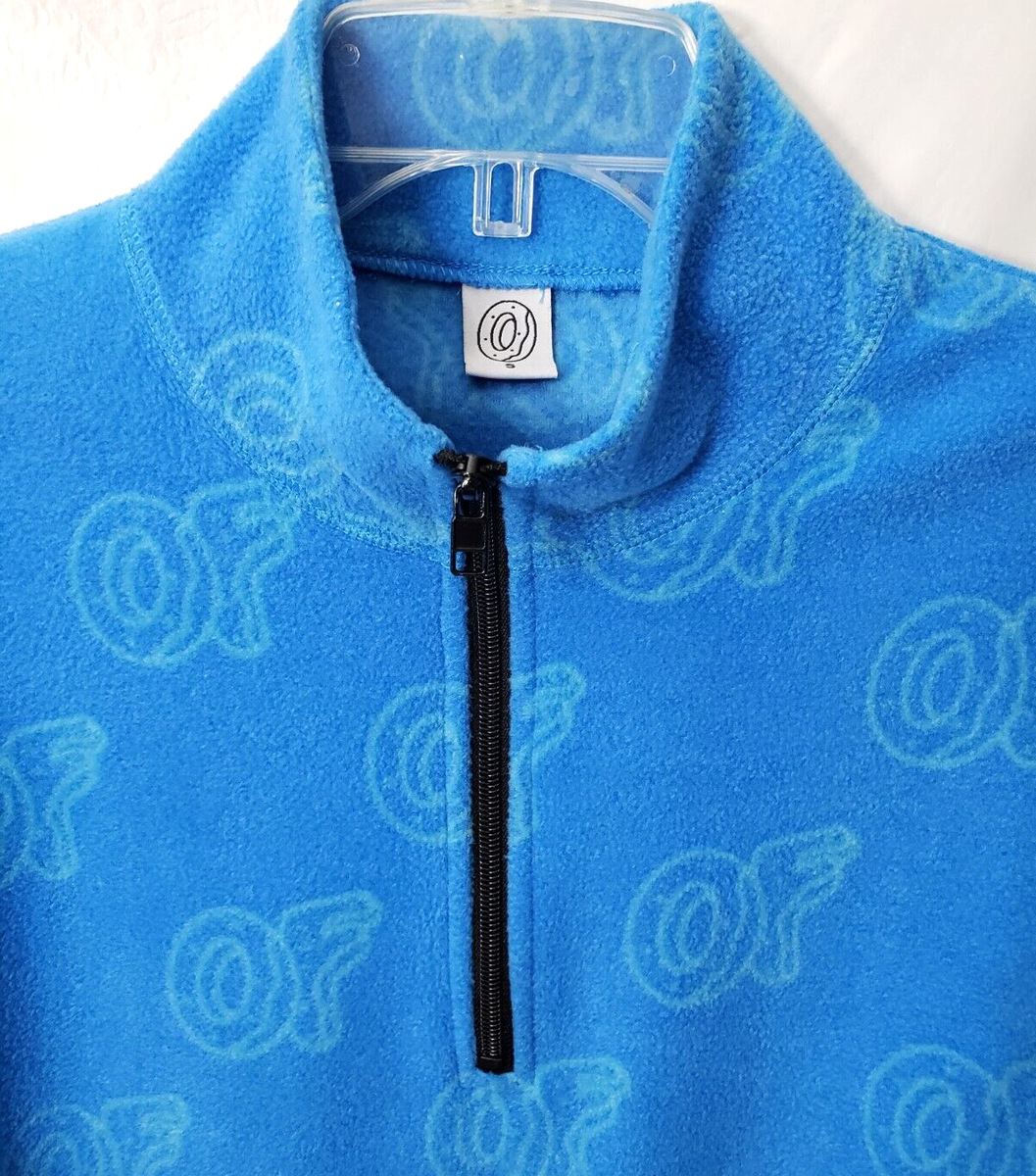 Odd Future Fleece Sweatshirt S Unisex Quarte Zip Pullover Odd Future Fleece Sweatshirt S Unisex Quarte Zip Pullover