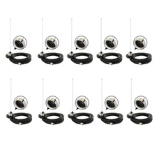 10pc 136-155 MHz Antenna NMO Magnetic Base With RG-58 Cable Kit For Mobile Radio