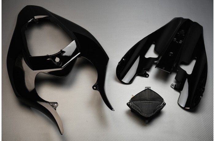 Codone posteriore noir et feu stop fumé Yamaha YZF R1 2004 2005 2006 de remplacement