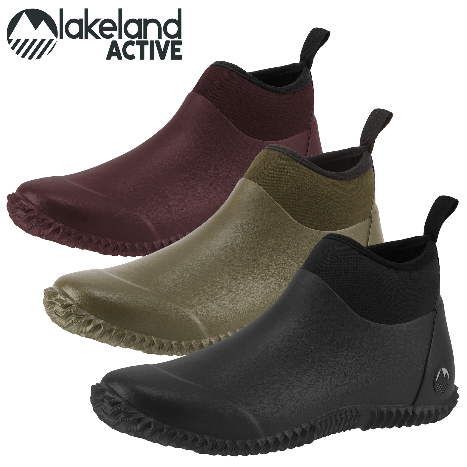 Lakeland Active Women's Hayton Muck Field Ankle Boots Neoprene Short