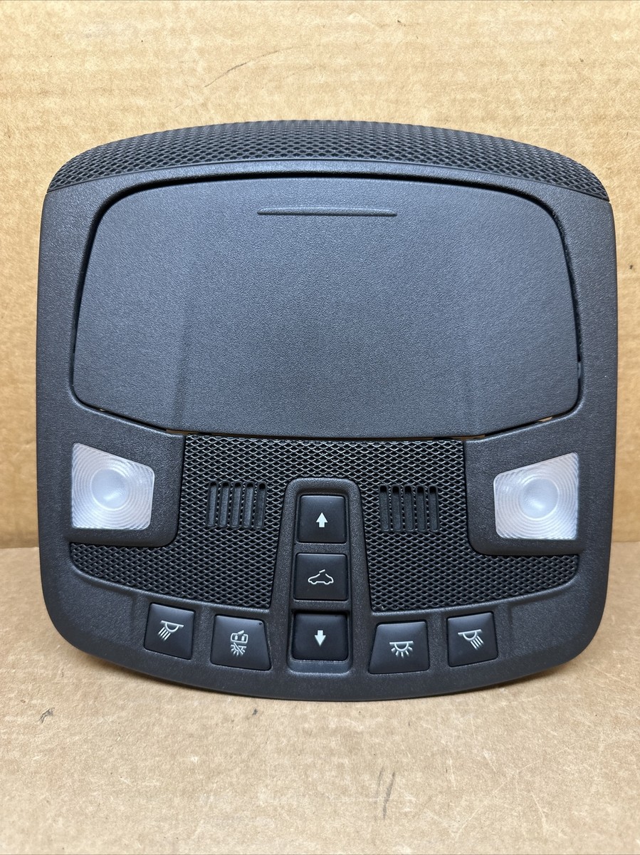 2017-2020 Lincoln MKZ Front Over Head Overhead Console Black With