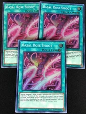 YUGIOH BASAL ROSE SHOOT OP17-EN012 SUPER X3 (NM)