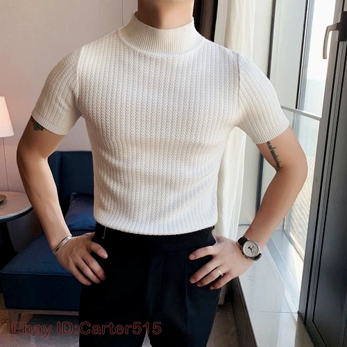 Mens short deals turtleneck