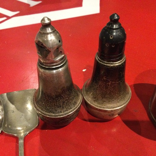 Vtg Ouchi Creations Sterling Silver Salt & Pepper Shaker Set Plus Sterling Silve - Picture 5 of 14