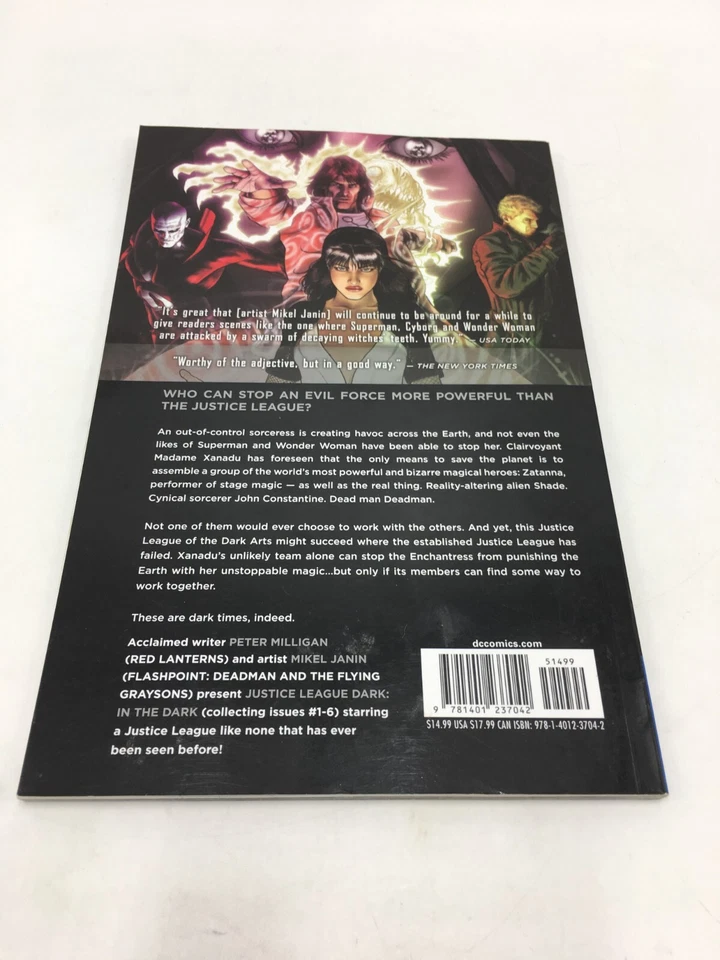 Liga de la Justicia Oscura - En la Oscuridad Vol. 1 (Tapa blanda) Foto 3 de 3