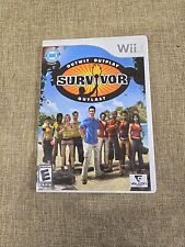 Survivor (Nintendo Wii, 2010) Outwit Outplay Outlast Complete with Manual