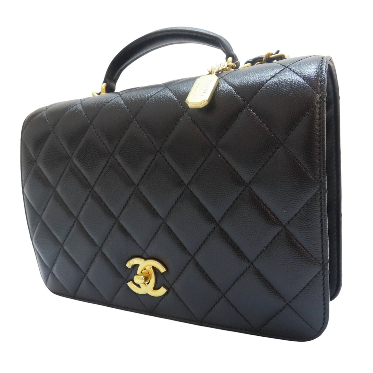 【可愛さと高級感の最小級】CHANEL ハンドバッグ 大人かわいいハートチェーン】シャネル クラッチバッグ (CHANEL