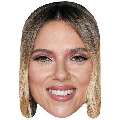 Scarlett Johansson (Long Hair) Flat Card Face