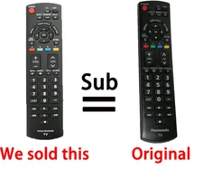 N2QAYB000485 Replace Remote For Panasonic TV TC-42LS24  TC-L22X2  TH-37LRU20 