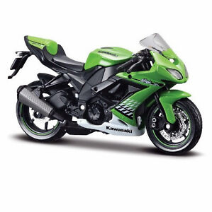 MAISTO 1:18 Kawasaki Ninja ZX 10R MOTORCYCLE BIKE DIECAST MODEL TOY NEW IN  BOX 90159088103 | eBay