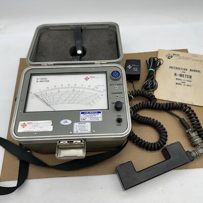 James Instruments C-4956 R-Meter MAGNETIC REBAR SCOPE LOCATOR FINDER *Untested*