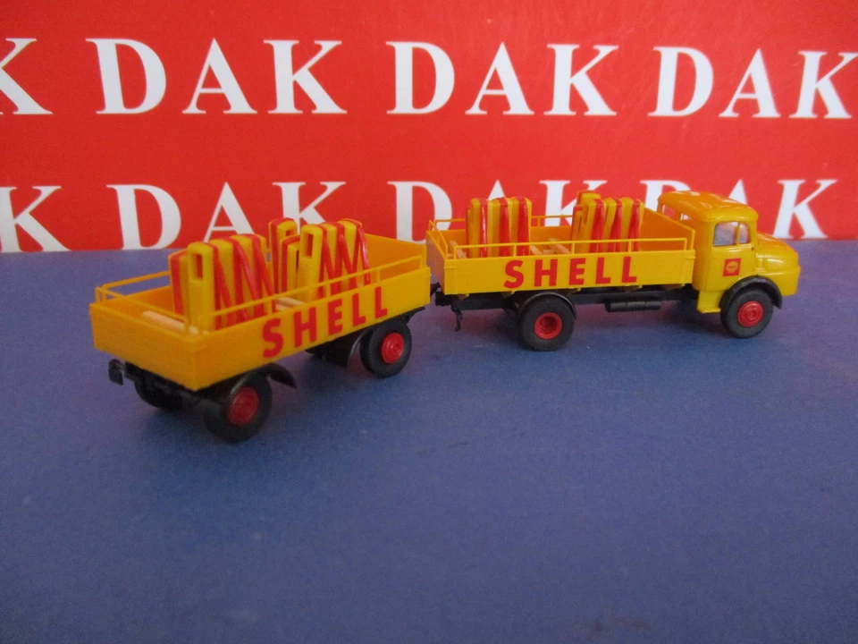 1/87 Modellino Camion Truck Mercedes-Benz MB L322 Shell by Brekina - Immagine 3 di 4
