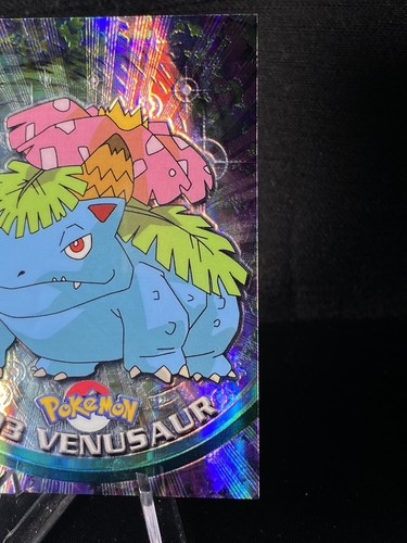 Venusaur #03 - Topps Chrome SPECTRA - Pokemon Topps Chrome Series 1 - Foto 4 di 11