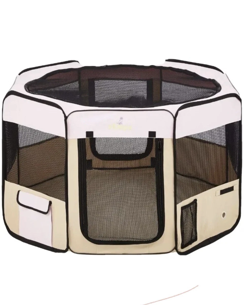Foldable pet playpen deals large