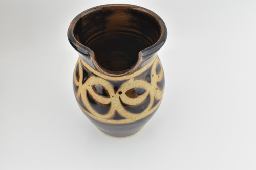 VTG Peter Turner Coggeshall Studio Pottery Cheese Dome, Jar & Jug Matched Set - Picture 7 of 23