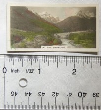 J. A. Pattreiouex Real Photos card - At the Snowline