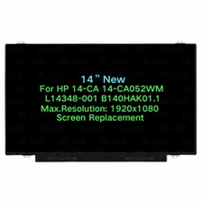 14" Replacement LED LCD Touch Screen Digitizer Assembly For HP 14-CA L14348-001