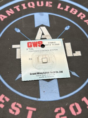 Grand Wing Servo. GWS. X'Tal / Micro Crystal. Channel 13 72.050
