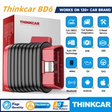 2025 NEW Thinkcar BD6 OBD2 Scanner Code Reader Full System Car Diagnostic Tool