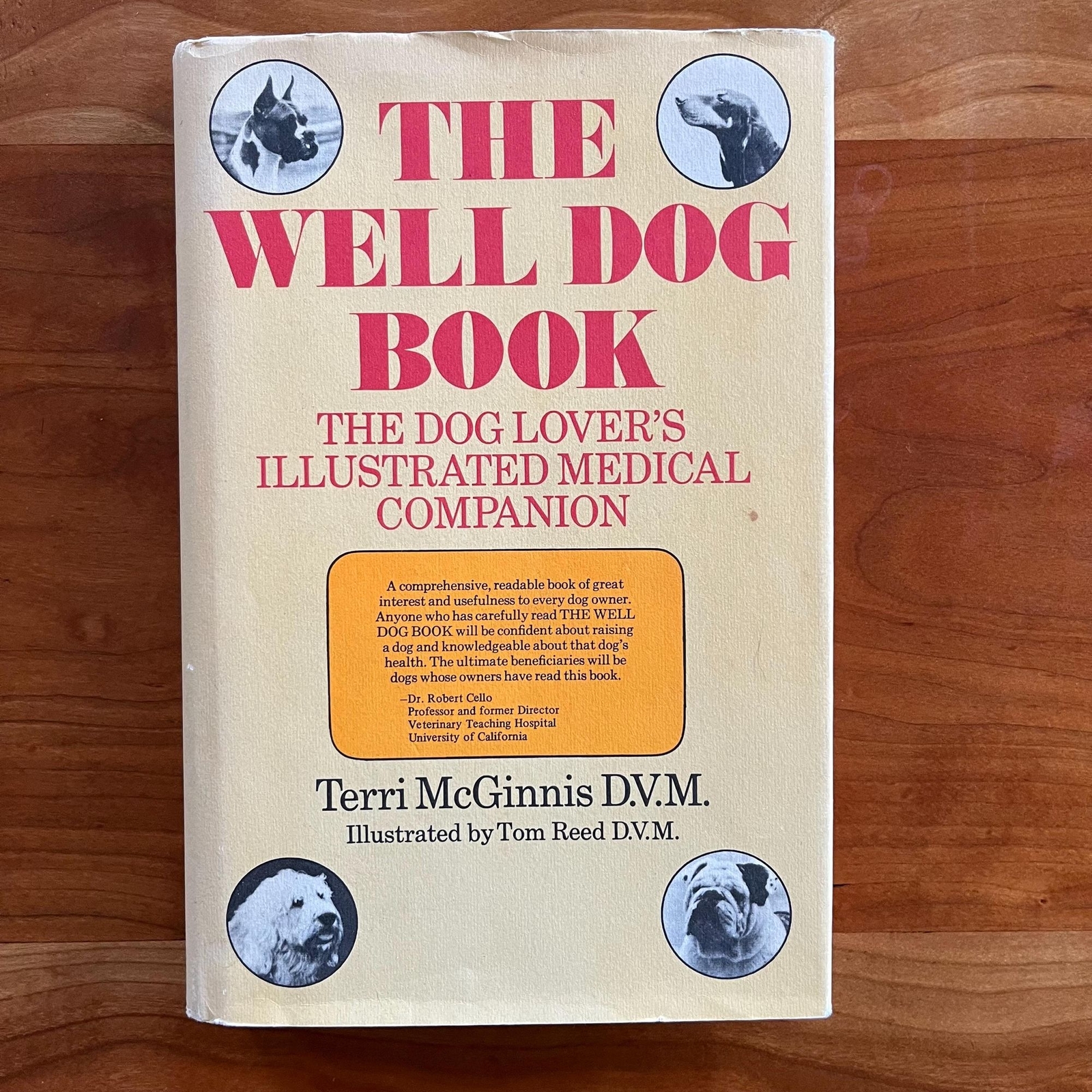 Vintage 70s The Well Dog Book by Terri McGinnis DVM