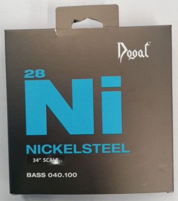 Dogal 28Ni RW160B Nickelsteel Bass Wetsuit Set 4 Strings Bass Long Scale 40-100