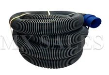 Swimming Pool Spiral Hose 2" x 32 ft Pool Vacuum Suction Cleaning Flexible Hose
