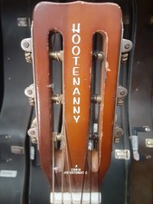 Vintage Jackson-guldan Hootenanny Chris Adjustomatic Acoustic Guitar, Usa-made