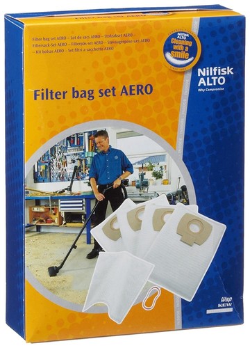 PakTrade 5 Premium Sacchetti Per Aspirapolvere Nilfisk Alto Aero 20/25