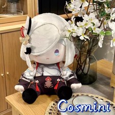Genshin Impact Shenhe 40cm Plush Doll Dress up Stuffed Toy Anime