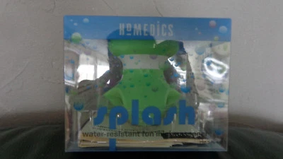 Splash Homedics - Mini masseur fun résistant à l'eau - vert - Photo 1/2