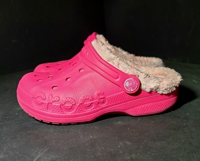 crocs with fur kids