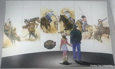 Actor Artist Buck Taylor 2014 Wrangler National Finals Rodeo Poster Las Vegas